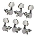 thumbnail image 4 of Paquete De 6 Llaves De Clavijas De Afinación Para Cuerdas De Guitarra Selladas, 3 Perillas De La Cabeza De La De Guitarra Izquierda 3 Derecha Sunnimix Sintonizadores de botón de cuerda de guitarra, 4 of 8