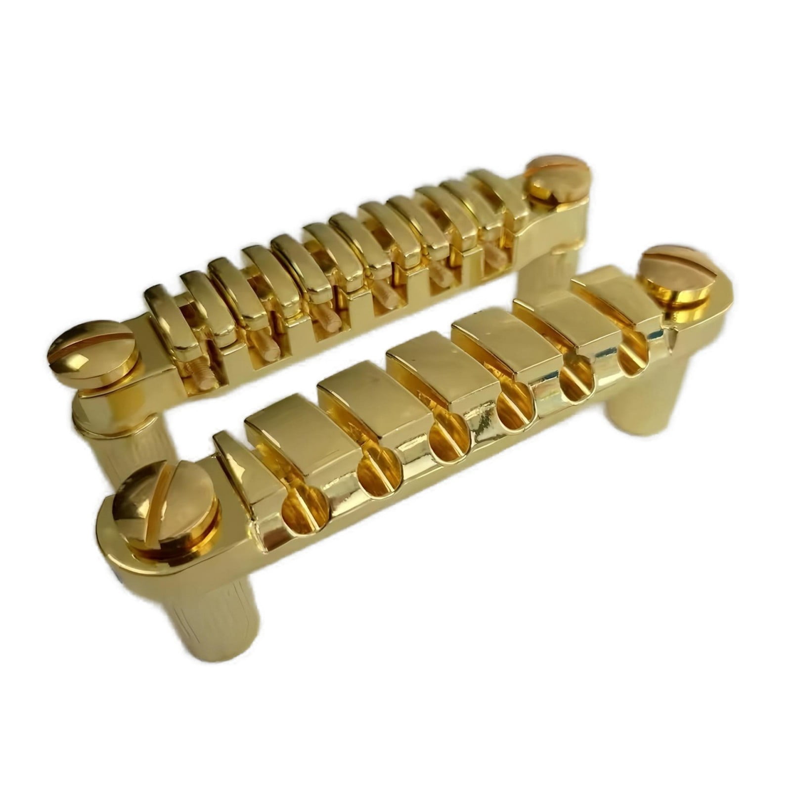 Change Guitar Bridge Tailpiece Electric Guitar Bridge Top String Individual Saddles for 52mm String Space