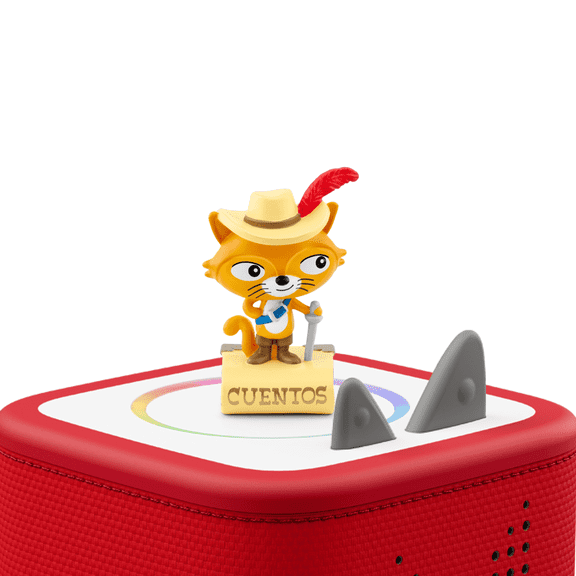 tonies Favorite Tales: Puss in Boots Audio Toy Figurine, Spanish, Age Group 5 