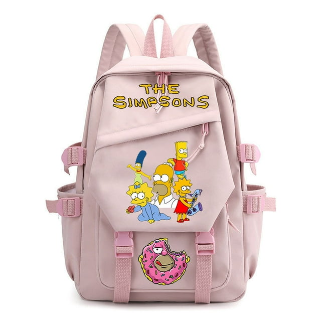 Mochila Simpsons Homers Jay Simpsons Anime School 46 cm