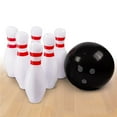 thumbnail image 3 of Juegos de de gran tamaño Juegos de para ejercicio libre en interiores Juguete para (6 piezas de blancos + 1 Hugo Bolos inflables, 3 of 9