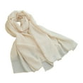thumbnail image 4 of Yesbay Women Summer Scarf Large Long Lightweight Beach Gauze Shawl Wrap Thin Long Shawl Daily Wear, 4 of 7
