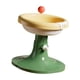 thumbnail image 1 of Comedero elevado para gatos, comedero para gatos, comedero antivómitos para gatos, comida para mascotas amarillo verde, 1 of 9