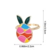 thumbnail image 3 of C Decorative Easter Egg Napkin Buckle For Spring Dining Decoration 1.6X1Inch, 3 of 6