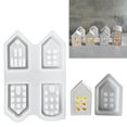 thumbnail image 4 of Moldes Fundición Navideños Likrtyny Molde Silicona 3D Casa Navideña Pascua, 4 of 9