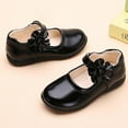Lovskoo Girls Closed Toe School Uniform Shoes Dress Shoes Strap Formal