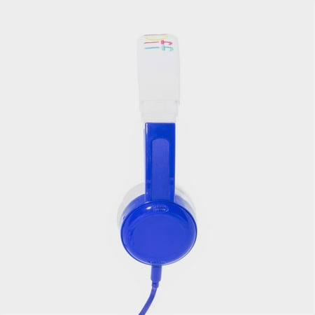 BuddyPhones - Inflight Wired On-Ear Headphones - Blue