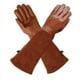 thumbnail image 2 of Guantes de jardinería Mujer/Hombre - Cuero de vaca a prueba de espinas Rosa/Mora Poda Guante de protección de antebrazo largo L, 2 of 5