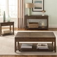 thumbnail image 2 of Mitchell Brun Moyen Ensemble de 3 Pcs (1-Cocktail 2-Tables d'Appoint), 2 of 15