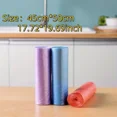 thumbnail image 4 of Flat Top Type Garbage Bags High Quality Plastic Trash Bags Disposable Trash Pouch Kitchen Storage Garbage Bags Cleaning Waste Ba Pink 45x50cm, 4 of 6