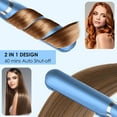 thumbnail image 6 of Duomishu Hair Straightener LED Flat Iron and Curler Kit Curling Iron Wand Infrared, 6 of 9