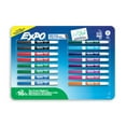 thumbnail image 2 of (12 pack) EXPO Dry Erase Markers, Fine Tip, Assorted Colors, 16 Count, 2 of 7