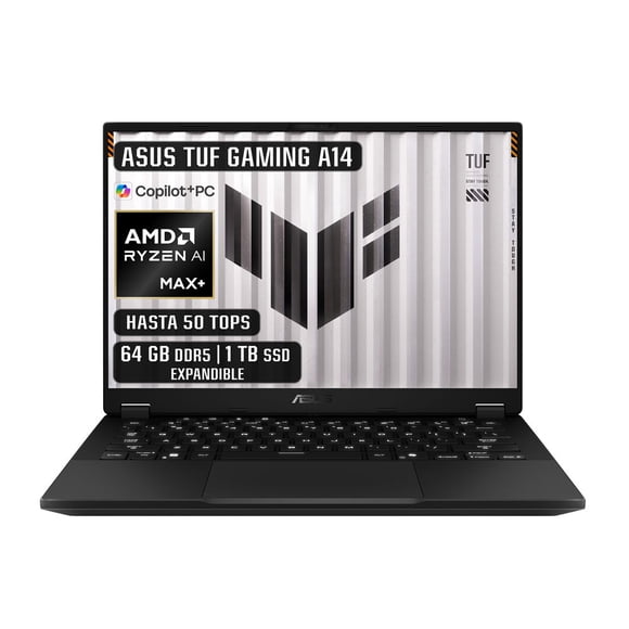 Laptop Asus TUF Gaming A14 FA401EA-RG005W R AI MAX 64GB 1TB Gris