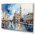 thumbnail image 2 of Designart "San Marco Italy Piazza wall art I" Architecture Canvas Art Print, 2 of 5