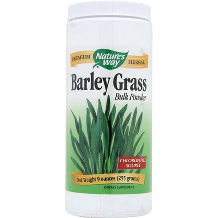 Nature's Way Barley Grass Bulk Powder 9 Ounce (Best Way To Thicken Grass)