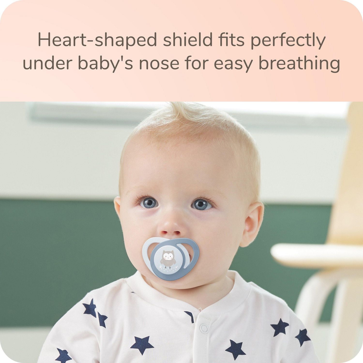 Sucette orthodontique de NUK, ensemble de 3, 6 à 18 mois Sucette orthodontique