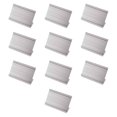 thumbnail image 2 of Soporte para placa de identificación, soporte para letrero, práctico y resistente soporte para letrero de mesa, etiqueta de precio Plata, 2 of 9
