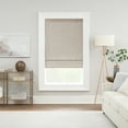 thumbnail image 3 of Eclipse Drew Textured Solid, 100% Total Blackout, Cordless Roman Shade, Linen, 36 x 64, 3 of 11