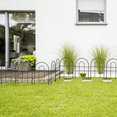thumbnail image 4 of Decorative Garden Fence Panel 10 into no-dig fence, anti-slump wire garden fence border, small animal fence for dogs, 4 of 5