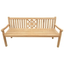 Teak Wood Arizona Outdoor Patio Bench, 6 Foot