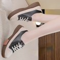 thumbnail image 1 of Nuevos zapatos informales para mujer, zapatillas planas transpirables blancas, zapatos ligeros para mujer, tenis, calzado para correr al aire libre, calzado de viaje, 1 of 5