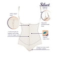 thumbnail image 5 of Siluet Sil-1025-Nu-XS Extra-Strength Compression Panty Strapless Shapewear with Latex, Nude - Extra Small, 5 of 6