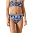 thumbnail image 2 of Tommy Bahama Womens Island Kays Ikat Printed High Waist Swim Bottom Separates, 2 of 4