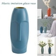 thumbnail image 2 of PENGXIANG European Style Anti-ceramic Plastic Vases Modern Hydroponic Flower Bottle Home Decor  Light Green, 2 of 10