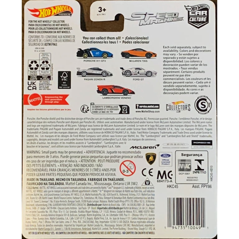 Free Shipping! Hot Wheels Premium Car Culture 2023 Speed Machines