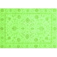 thumbnail image 1 of Ahgly Company Indoor Rectangle Oriental Green Traditional Area Rugs, 4' x 6', 1 of 4