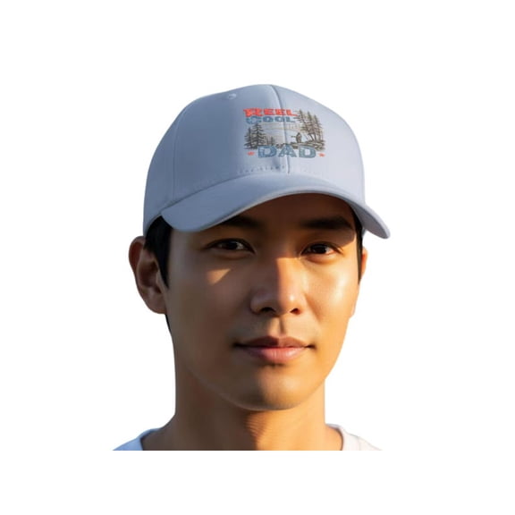 Reel Cool Dad Hat, Embroidered Fishing Hat, Outdoors Dad Cotton Baseball Cap, Gift for Fisherman, Fishing Lover Gift Hat, Dad Hat Gift
