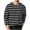 Black, variant on cfhntfmh Mens Striped Long Sleeved T-Shirt Big and Tall Spring Casual T-Shirt Fall Fashion Pullover Crew Neck Basic Tee Shirt(Gray,Small)