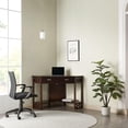 thumbnail image 2 of Leick Chaise de Bureau en Lin Apostrophe Noire, 2 of 6
