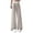Beige, variant on XFLWAM Women Striped Pants Y2k Wide Leg Lounge Pants Baggy Drawstring Elastic High Waist Trousers Comfy Going Out Pants Gray S