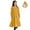 Yellow, variant on LYMAYTER Kids Girls Corduroy Dresses Youth Long Sleeve Fleece Princess Dress Toddler Solid Color Casual Sundress for 5-14 Years
