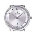 thumbnail image 2 of Westar Profile Leather Strap Silver Dial Quartz 50219STN107 Men's Watch, 2 of 3