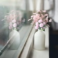 thumbnail image 4 of BKER Simulation Flower Table Tennis Chrysanthemum Bouquet Home Decoration, 4 of 5
