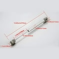 thumbnail image 2 of 100N /22lb Gas Struts for Heavy Lid, Soft Open Gas Strut Gas Spring Gas Shocks Lift Supports, Safety Lift Support Lid Hinge for Cabinets Toy Box, Pack of 2, 2 of 5