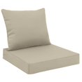 thumbnail image 1 of Favoyard Juego de cojines para asiento de exterior, 22.0 x 24.0 in, resistentes al agua y a la decoloración, cojines para muebles de patio con funda extraíble, cojín profundo para asiento y respaldo c, 1 of 6