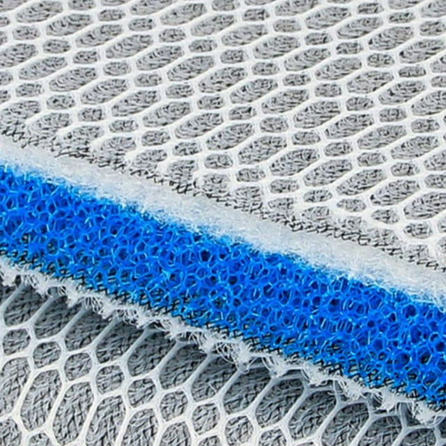 Bdday Éponge de Filtration de Réservoir d'Eau Éponge de Purification d'Eau Sans Colle Découpable Tapis de Filtration d'Aquarium