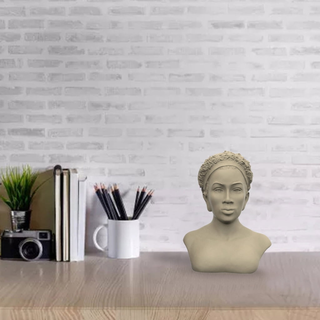 WINDLAND 3D Goddess Avatar Ornament Silicone Mold Resin Mold for DIY Craft Jewelry Tool