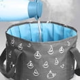 thumbnail image 3 of Collapsible Foot Bath Basin Portable Foot Bath Spa Tub Multifunctional Folding Water Bucket Hot Water Container for Soaking Feet Washing Outdoor Camping, 3 of 6