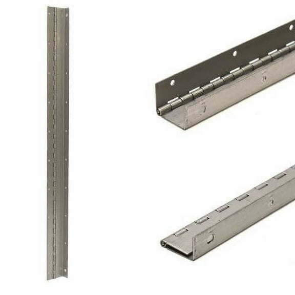 Ranger Boat Single Offset Hinge 204388 | 28 1/2 x 2 1/4 Inch 16 Gauge SS