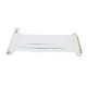 thumbnail image 1 of High Speed PCIE 4.0 x16 Extension Cable Flexible 90 Degree Riser Port for RTX 4090 Graphics Card White 40cm, 1 of 4