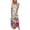 White, variant on Cathalem Dress Casual for Women Women Casual Fashion Print Round Neck Pocket Loose Dress Beach Dress Dress Women Casual Summer Dress White Small