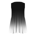 thumbnail image 4 of Plebaso V Neck Tank Tops for Women Gradient Color Ruffle Shirts Flowy Sleeveless Womens Summer Blouses, 4 of 5