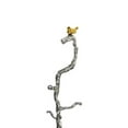 thumbnail image 3 of 71 Inch Modern Aluminum Coat Stand, Branch Accent, Perched Bird, Silver, 3 of 3