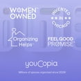 thumbnail image 4 of YouCopia StoraBag - Dispensador de bolsas de comida con cajones, 3 ranuras, organizador de bolsas de plástico para almacenamiento de cocina, color blanco, 4 of 8