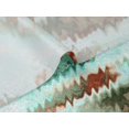 thumbnail image 6 of oneOone Velvet Aqua Blue Fabric Abstract Glitch Effect Sewing Material Print Fabric By The Yard 58 Inch Wide, 6 of 7