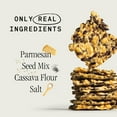thumbnail image 2 of Julian Bakery, Primal Thin Crackers, Organic Parmesan, 8.4 oz Pack of 2, 2 of 8